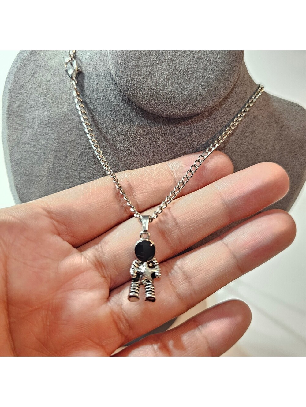 Fashion Astronaut Pendant Necklace